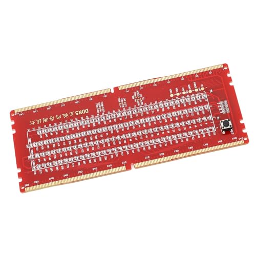 DDR5 Mainboard-Testkarte, LED-Diagnosetool für & -Desktops, Tragbarer Speichersteckplatz-Tester, Detektor für Unterbrechungen/Kurzschlüsse, Reparaturhilfe bei DDR5 Mainboard-Testkarte, LED-Diagnosetool für & -Desktops, Tragbarer Speichersteckplatz-Tester, Detektor für Unterbrechungen/Kurzschlüsse, Reparaturhilfe bei von Telituny
