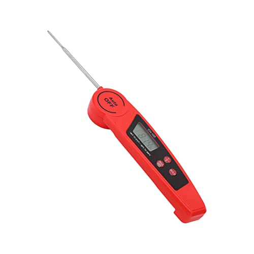 Digitales Fleischthermometer, Sofort-Thermometer mit Klappsonde, IP66 Wasserdicht, -50℃~300℃ Bereich, ±0,1℃ Genauigkeit, Edelstahlsensor für Grillen, Backen, Kochen Digitales Fleischthermometer, Sofort-Thermometer mit Klappsonde, IP66 Wasserdicht, -50℃~300℃ Bereich, ±0,1℃ Genauigkeit, Edelstahlsensor für Grillen, Backen, Kochen von Telituny
