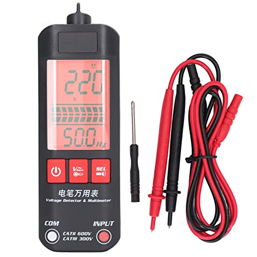 Digitales Multimeter, Automatische Bereitschaftsmultimeter 2000-Zählungen mit LED-Taschenlampe, Live-Draht-Erkennung, AC/DC-Spannungstester, Widerstands- und Kontinuitätsprüfer, Digitales Multimeter, Automatische Bereitschaftsmultimeter 2000-Zählungen mit LED-Taschenlampe, Live-Draht-Erkennung, AC/DC-Spannungstester, Widerstands- und Kontinuitätsprüfer, von Telituny