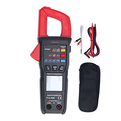 Digitales Zangenmessgerät, Bluetooth Multimeter, AC/DC Spannungsprüfer, 600A Stromzange, Automatische Bereichswahl Elektro-Tester mit Taschenlampe, für Elektriker & Heimwerker Digitales Zangenmessgerät, Bluetooth Multimeter, AC/DC Spannungsprüfer, 600A Stromzange, Automatische Bereichswahl Elektro-Tester mit Taschenlampe, für Elektriker & Heimwerker von Telituny