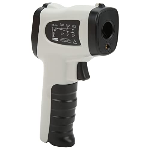 Infrarot Thermometer, 327A Digitales -Thermometer, -50°C bis 400°C (-58°F~752°F), 12:1 D:S Verhältnis, 0.5s Reaktionszeit, Einstellbare Emissivität für Industrie, HVAC, von Telituny