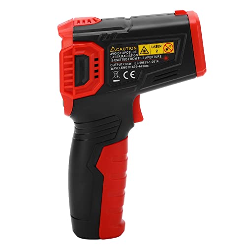 Infrarot Thermometer, Berührungsloser Temperaturmesser -50°C bis +800°C, Hoch/Tief Alarm, Farbdisplay, Industrietauglich für Lebensmittel, Metall, Heizungsanlagen Infrarot Thermometer, Berührungsloser Temperaturmesser -50°C bis +800°C, Hoch/Tief Alarm, Farbdisplay, Industrietauglich für Lebensmittel, Metall, Heizungsanlagen von Telituny