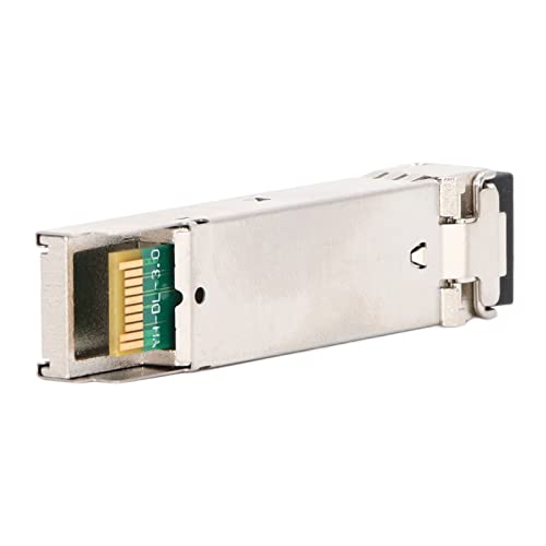 Telituny 10G SFP+ Optisches Modul, Single Mode Dual Fiber LC Transceiver, 1310nm 10Gb/s SFP-10G-LR für Glasfaser-Kommunikation - Zinklegierung, Plug and Play Telituny 10G SFP+ Optisches Modul, Single Mode Dual Fiber LC Transceiver, 1310nm 10Gb/s SFP-10G-LR für Glasfaser-Kommunikation - Zinklegierung, Plug and Play von Telituny