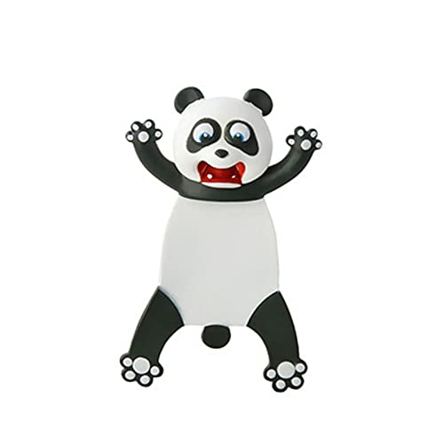 Telituny Cartoon-Tier-Lesezeichen,3D-Stereo-Lesezeichen personalisiert Kinder Cartoon-Tier-Buchzeichen Kindergeschenke Schule Schreibwaren(Sichuan-Großer Panda) von Telituny