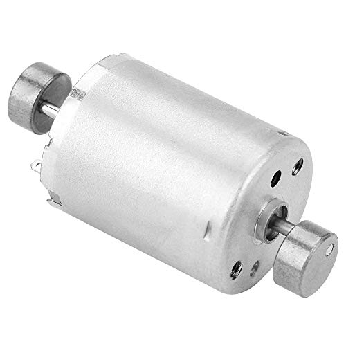 Telituny DC 12V Mini Vibrationsmotor, Doppelwellen Getriebemotor Stark Vibrierender Mini elektromotor, 12V DC Motor, Gebürsteter Elektrischer Vibrationsmotor mit hohem Drehmoment, 31mm Länge von Telituny