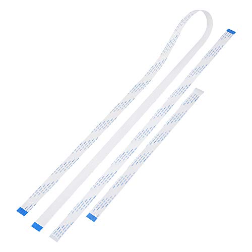 Telituny Flexibles Flachkabel - 3pcs/Set 15 Pin 30cm 50cm 100cm FFC Flachband Flexibles Flachkabel für Raspberry Pi Modul Kamera von Telituny