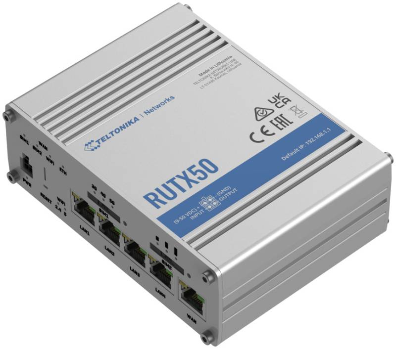 Teltonika · Router · RUTX50 · 5G Modem Router/WLAN von Teltonika