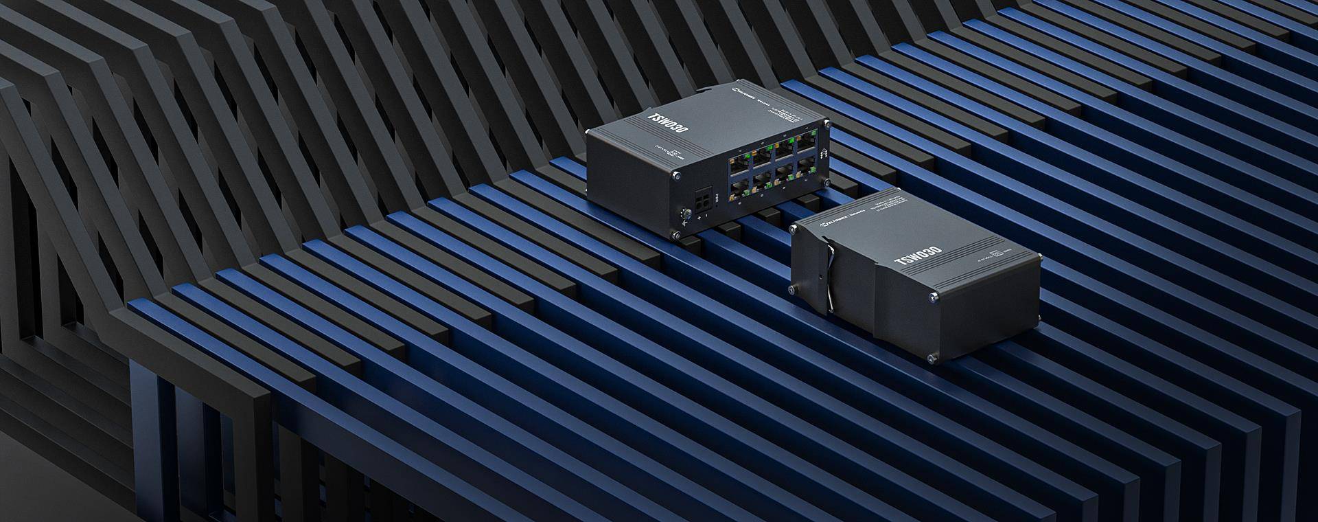 Teltonika · Switch· TSW030 8 Port 10/100 Industrial unmanaged - Switch - 0,1 Gbps (TSW030000000) von Teltonika