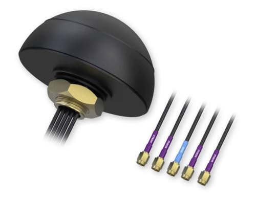 Teltonika Combo Quad Mobile/GNSS Roof SMA Antenna, 3m PR1KCL28 von Teltonika