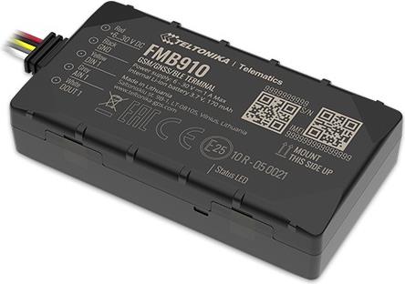 Teltonika FMB910 - Mikro-USB - Wiederaufladbar - Lithium-Ion (Li-Ion) - 3,7 V - 170 mAh - 69 g (FMB91093IN01) von Teltonika