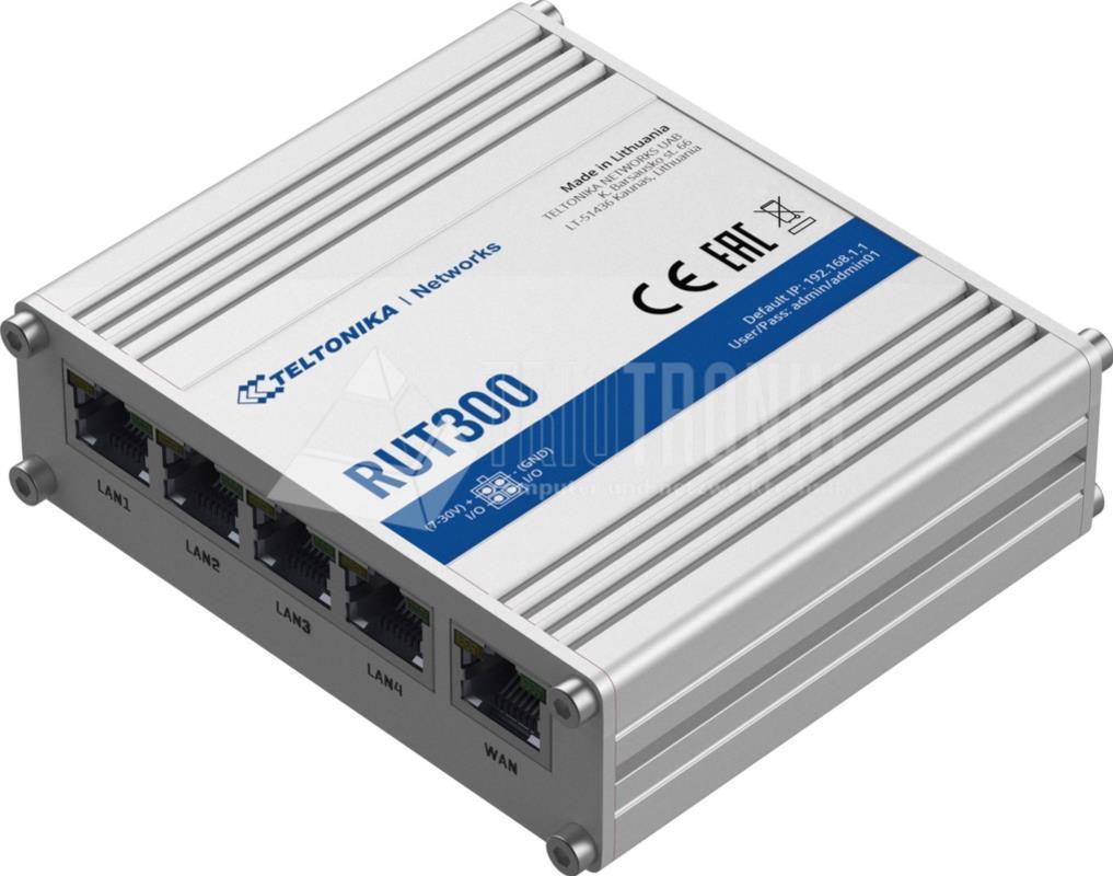 Teltonika Industrie Router für professionelle Anwendungen Teltonika (RUT300) von Teltonika