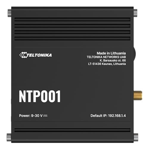 Teltonika NTP001 Stratum-1 NTP Server, RJ45, RS232, RS485 & I/Os Schnittstellen, GNSS von Teltonika