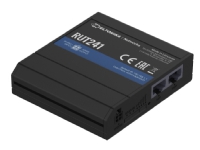 Teltonika RUT241 - WLAN-Router - WWAN - 802.11b/g/n (4G/LTE) - 2,4 GHz - DIN auf Hutschiene montierbar von Teltonika