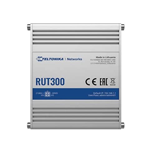 Teltonika RUT300 Industrieller Ethernet-Router von Teltonika