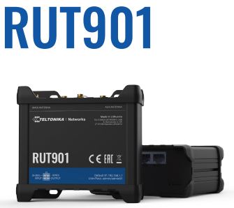 Teltonika RUT901 WLAN Router Integriertes Modem: LTE 2.4 GHz (RUT901000000) von Teltonika