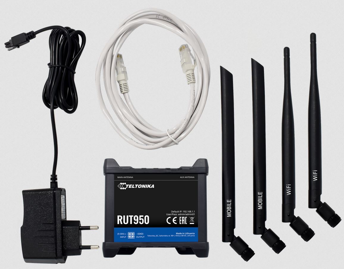 Teltonika RUT950 - LTE WLAN Router (RUT950U022C0) von Teltonika