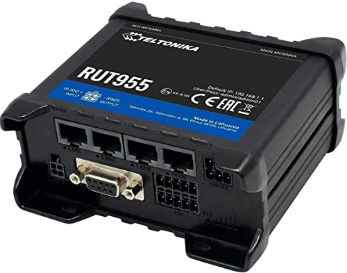 Teltonika RUT955 routeur sans fil Fast Ethernet 4G Noir von Teltonika