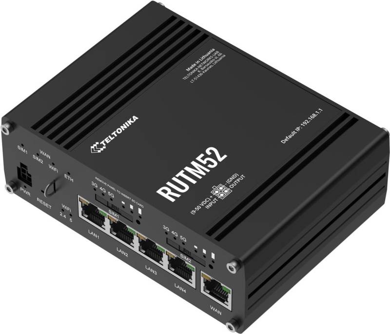 Teltonika RUTM52 5G Router (RUTM52100000) von Teltonika