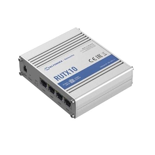 Teltonika RUTX10 - Enterprise VPN Router der nächsten Generation (1000 Mbps, 802.11ac, Dual-Band, Router) Teltonika RUTX10 - Enterprise VPN Router der nächsten Generation (1000 Mbps, 802.11ac, Dual-Band, Router) von Teltonika