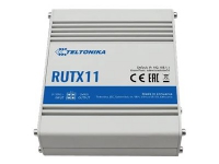 Teltonika RUTX11, Wi-Fi 5 (802.11ac), Dual-Band (2,4 GHz/5 GHz), Eingebauter Ethernet-Anschluss, 3G, 4G, Grau von Teltonika