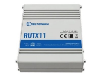 Teltonika RUTX11, Wi-Fi 5 (802.11ac), Dual-Band (2,4 GHz/5 GHz), Eingebauter Ethernet-Anschluss, 3G, 4G, Grau von Teltonika
