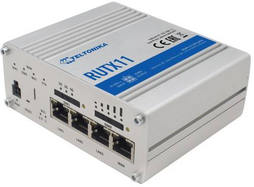 Teltonika RUTX11000000 WLAN Router Integriertes Modem: LTE 300MBit/s von Teltonika