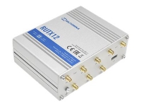 Teltonika RUTX12, Wi-Fi 5 (802.11ac), Dual-Band (2,4 GHz/5 GHz), Eingebauter Ethernet-Anschluss, 3G, Silber, Tabletop-Router von Teltonika