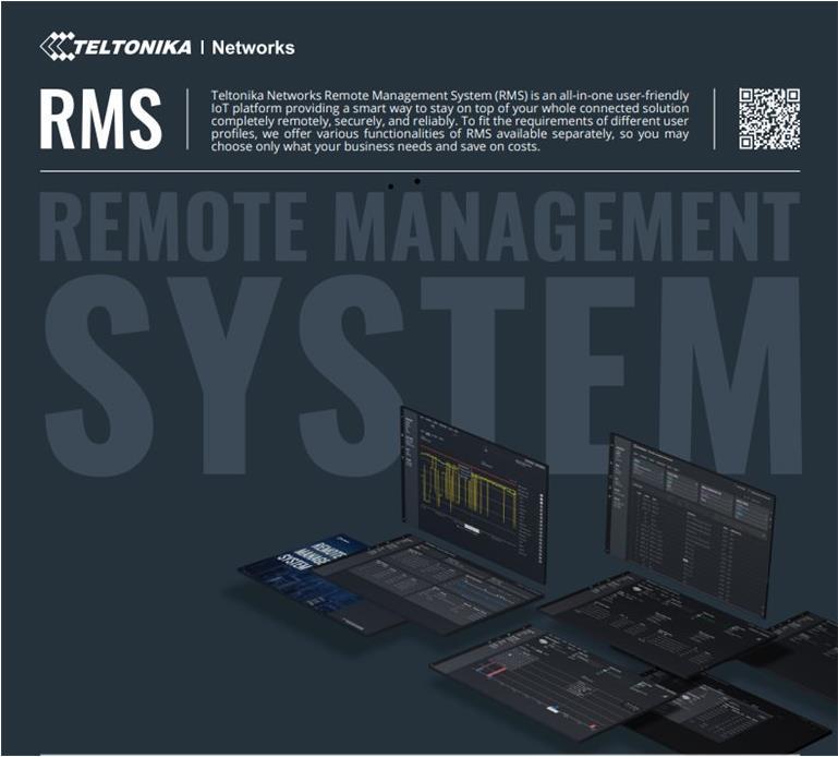 Teltonika Remote Management System - Abonnement-Lizenz (5 Jahre) (RMSMP0500000) von Teltonika