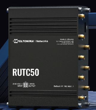 Teltonika Router RUTC50 (EU) WiFi 6, 5G LTE (RUTC5020B000) von Teltonika