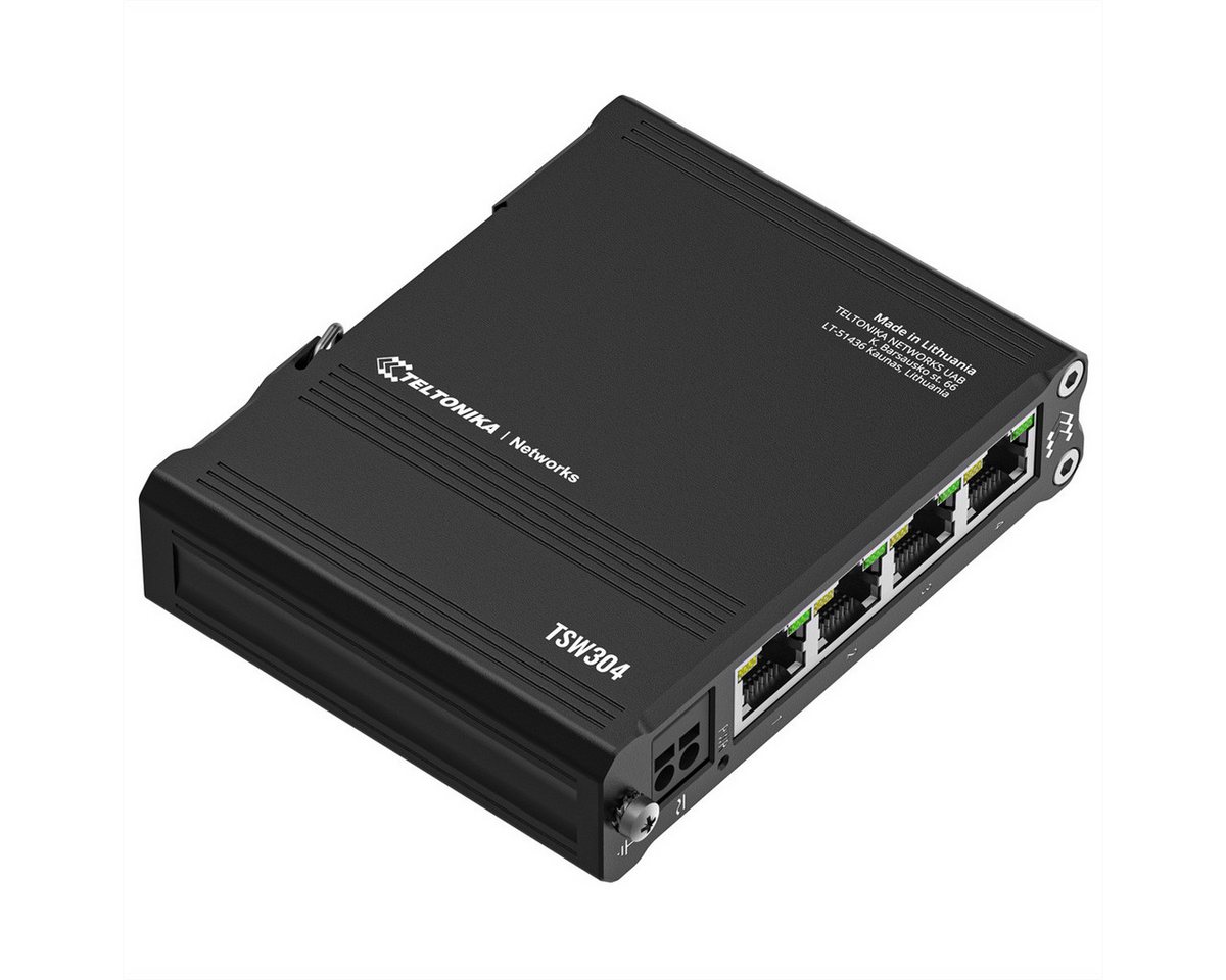 Teltonika TELTONIKA · Switch· TSW304· 4 port - Switch - 4-Port Netzwerk-Switch Teltonika TELTONIKA · Switch· TSW304· 4 port - Switch - 4-Port Netzwerk-Switch von Teltonika