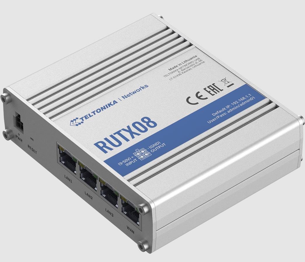 Teltonika TELTONIKA RUTX08 - IEEE 802.3,IEEE 802.3az,IEEE 802.3u DSL-Router Teltonika TELTONIKA RUTX08 - IEEE 802.3,IEEE 802.3az,IEEE 802.3u DSL-Router von Teltonika