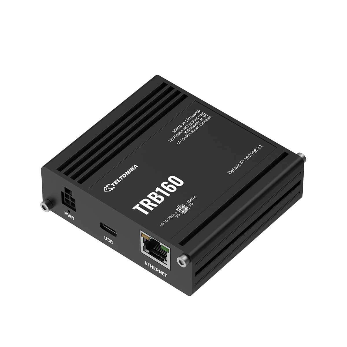 Teltonika TRB160 4G LTE IoT Gateway mit Ethernet Router (4G/3G LTE CAT 6 Mini SIM USB-C) von Teltonika