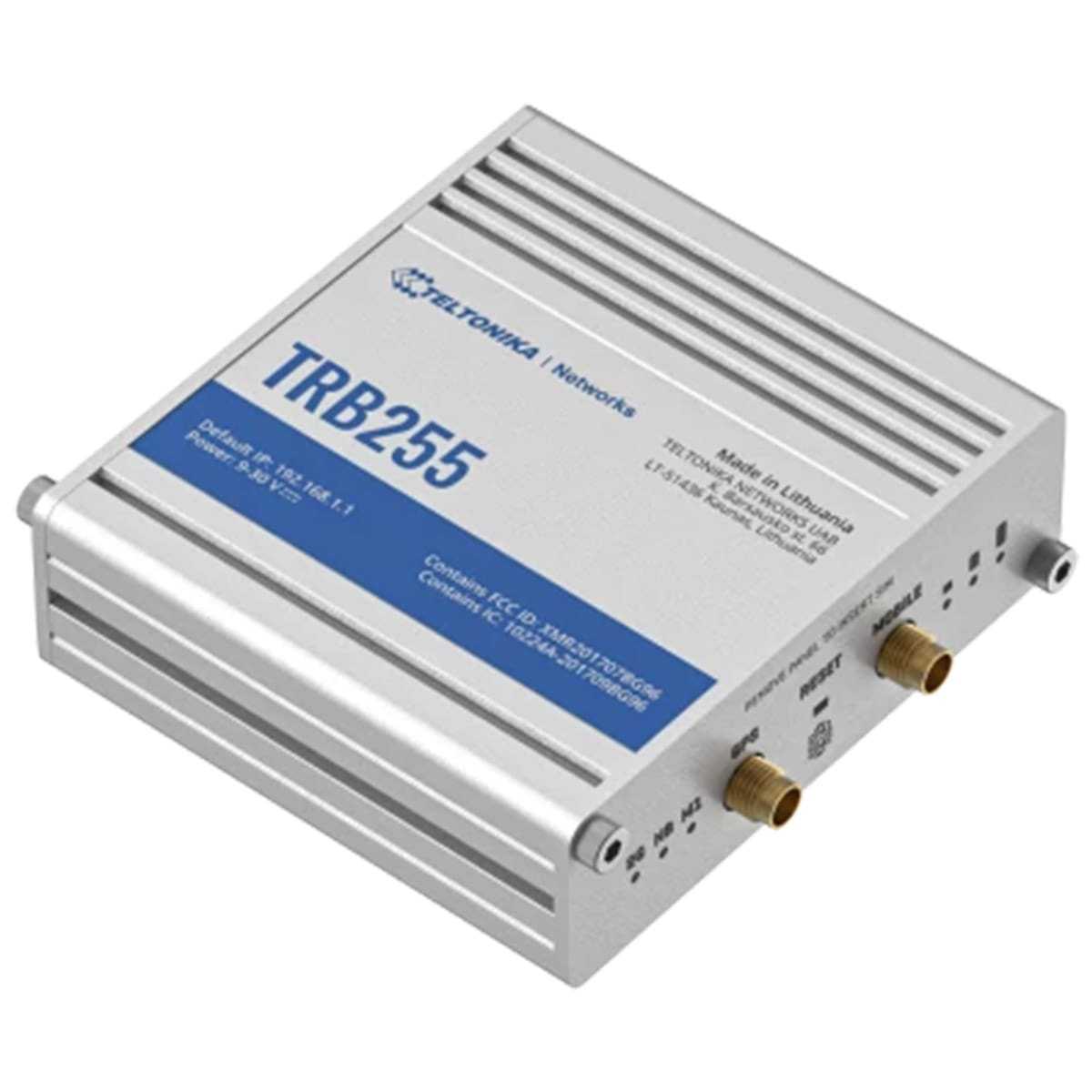 Teltonika TRB255 4G LTE CAT M1 NB-IoT M2M Gateway LAN Router (2G/4G LTE RS232 RS485 Dual-SIM) von Teltonika
