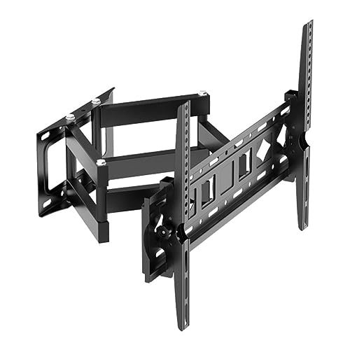 4-teilige Full Motion TV Wandhalterung, Passend for die Meisten 32-75 Zoll Fernseher mit Schwenkbarer Drehung und Neigung, TV-Monitorhalterung, am Besten Geeignet for Gebogene Flachbildfernseher von TemkIN