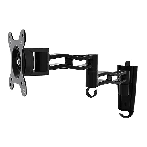 TV Monitor Wandhalterung, Voll Bewegliches Schwenkgelenk for 13-32" Monitore, Tragfähigkeit 44lbs, VESA 100×100mm, Doppelauszug TV Monitor Wandhalterung, Voll Bewegliches Schwenkgelenk for 13-32" Monitore, Tragfähigkeit 44lbs, VESA 100×100mm, Doppelauszug von TemkIN