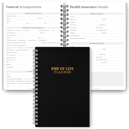 End of Life Planer | Notfallbuch mit Medizin, Tod, Nachlass, Beerdigungsplanung | Vorbereitung Just In Case What If Hounshold Binder | A5 Mono End of Life Planer | Notfallbuch mit Medizin, Tod, Nachlass, Beerdigungsplanung | Vorbereitung Just In Case What If Hounshold Binder | A5 Mono von Templatables