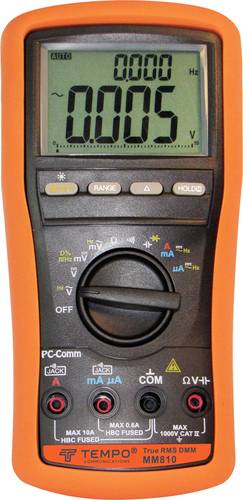 Tempo Communications MM810 Hand-Multimeter digital CAT IV 1000V Anzeige (Counts): 9999 von Tempo Communications