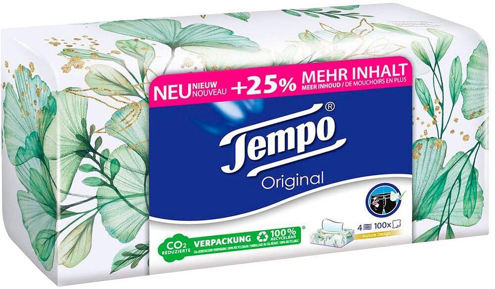 Tempo Taschentücherbox Original - 100 Tücher von Tempo