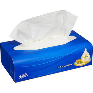 Tempo Taschentücherbox soft & sensitive 4-lagig weiß, 90 Tücher Tempo Taschentücherbox soft & sensitive 4-lagig weiß, 90 Tücher von Tempo