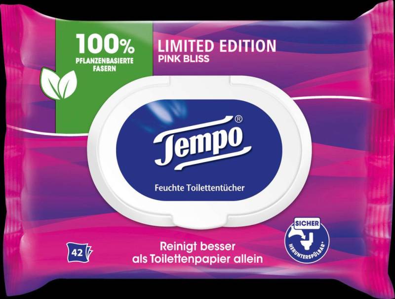 Tempo Toilettenpapier Tempo Feucht-Toi Edition 1-lagig von Tempo
