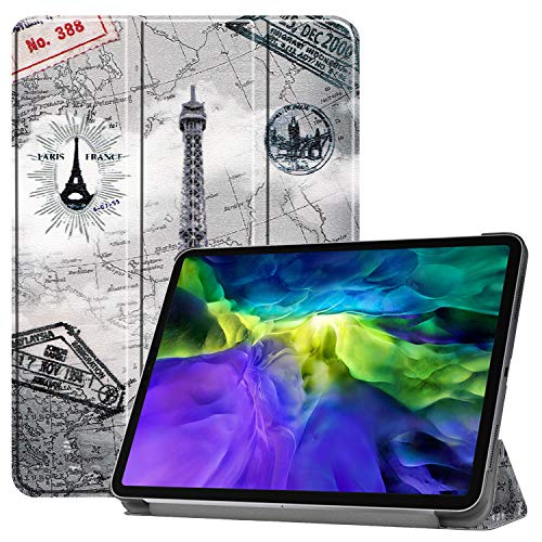 TenYll Hülle für iPad pro 11 2020, Schutzhülle für iPad pro 11 2020, [Ultra Schlank] [leicht] PU-Leather Tasche Case,mit Standfunction,für iPad pro 11 2020 von TenYll