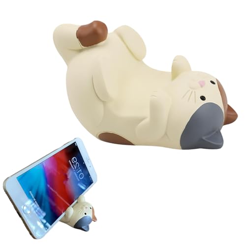 TenaLucy Funny Cat Holder,Katzen Handy Ständer Katzenkopf Handyhalterung Katze Universal-Handyhalter Süßer Katze Universal-Handyhalter Handyhalter Katze Funny Cat Holder Süßer Katze von TenaLucy