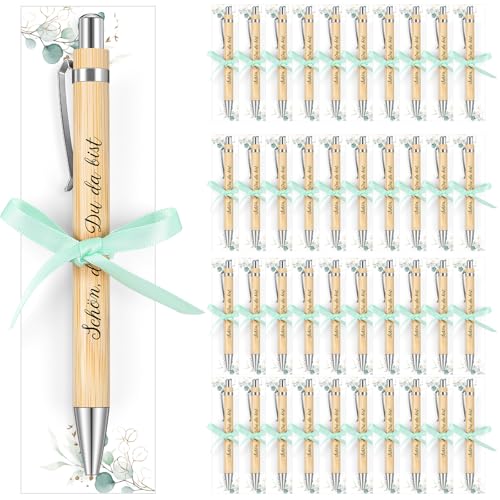 Tenare 40 Set Gastgeschenk Schön Das du da Bist Druckkugelschreiber mit Spruch Holz Kugelschreiber Karte Grasgrünes Band Dankeschön Gastgeschenke für Hochzeit Kommunion Taufe Geburtstag Tenare 40 Set Gastgeschenk Schön Das du da Bist Druckkugelschreiber mit Spruch Holz Kugelschreiber Karte Grasgrünes Band Dankeschön Gastgeschenke für Hochzeit Kommunion Taufe Geburtstag von Tenare