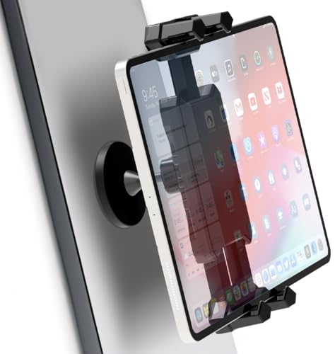 Tendak Tablet Halterung Magnetische, Extra Starke Magnetische iPad Halterung Magnet für Alle Metalloberflächen Geeignet für iPad, Kindle, Galaxy, Lenovo, Huawei, Handys, 4.7–12,9" von Tendak