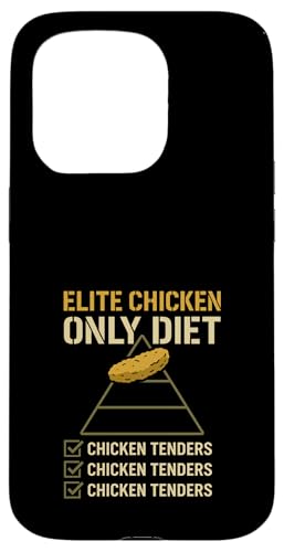 Lustiges Huhn Tender Food Humor Picky Eater No Sauce Gamer Hülle für iPhone 15 Pro Lustiges Huhn Tender Food Humor Picky Eater No Sauce Gamer Hülle für iPhone 15 Pro von Tender Snack Meme Identity Vibes Chicken Only Diet