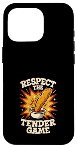 Lustiges Huhn Tender Food Humor Picky Eater No Sauce Gamer Hülle für iPhone 16 Pro von Tender Snack Meme Identity Vibes Chicken Only Diet