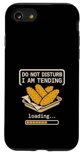 Lustiges Huhn Tender Food Humor Picky Eater No Sauce Gamer Hülle für iPhone SE (2020) / 7 / 8 von Tender Snack Meme Identity Vibes Chicken Only Diet