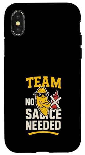 Lustiges Huhn Tender Food Humor Picky Eater No Sauce Gamer Hülle für iPhone X/XS Lustiges Huhn Tender Food Humor Picky Eater No Sauce Gamer Hülle für iPhone X/XS von Tender Snack Meme Identity Vibes Chicken Only Diet