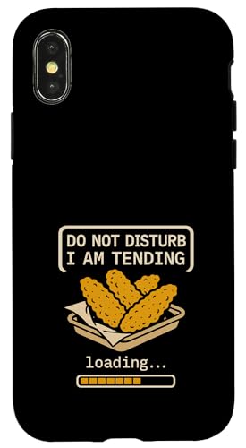 Lustiges Huhn Tender Food Humor Picky Eater No Sauce Gamer Hülle für iPhone X/XS Lustiges Huhn Tender Food Humor Picky Eater No Sauce Gamer Hülle für iPhone X/XS von Tender Snack Meme Identity Vibes Chicken Only Diet