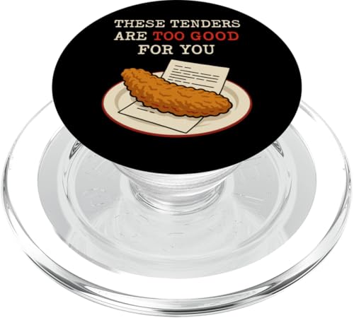 Lustiges Huhn Tender Food Humor Picky Eater No Sauce Gamer PopSockets PopGrip für MagSafe Lustiges Huhn Tender Food Humor Picky Eater No Sauce Gamer PopSockets PopGrip für MagSafe von Tender Snack Meme Identity Vibes Chicken Only Diet